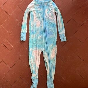 Little sleepies zippy tidepool watercolor 12-18mo
